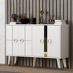 Buffet design Proxima L120cm Blanc