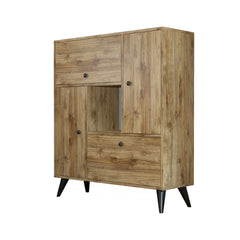 Buffet haut Kamut L120xH105cm Bois Naturel