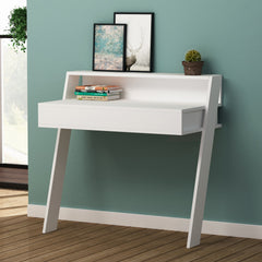 Bureau 1 tiroir Noue 94x91cm Bois Blanc