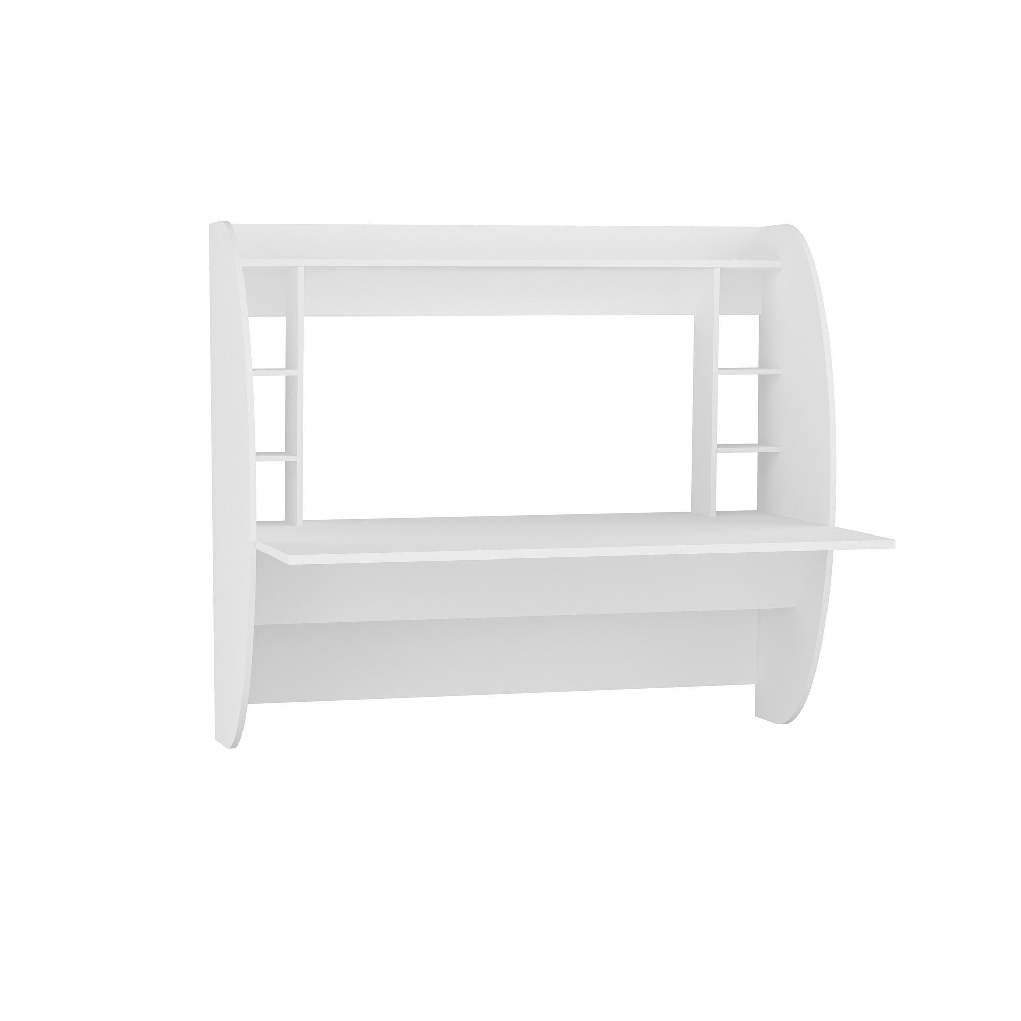 Bureau murale Kraki 123,6cm Blanc