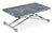 Table basse modulable avec plateau relevable effet béton