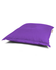 Coussin de sol Axina 100x100cm Tissu Violet