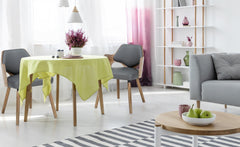 Lot de 2 chaises scandinave Dima Vintage Gris