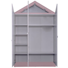 Ensemble de chambre pour enfant Welana Blanc et Rose