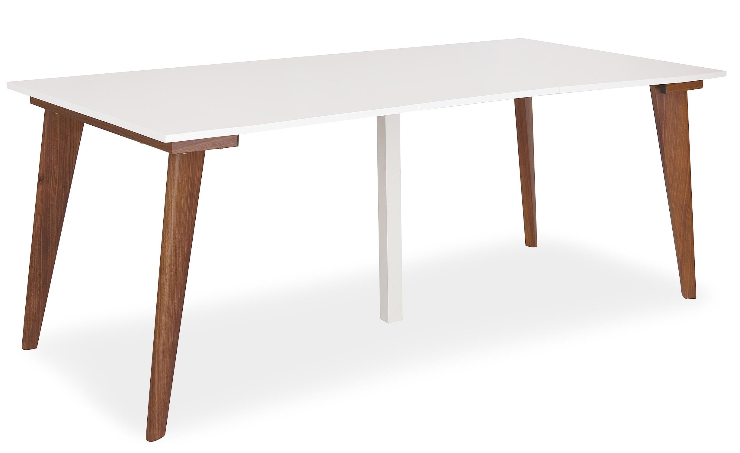 Table console extensible Flavie Blanc