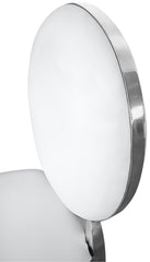 Lot de 2 chaises médaillon Sofia Simili Blanc