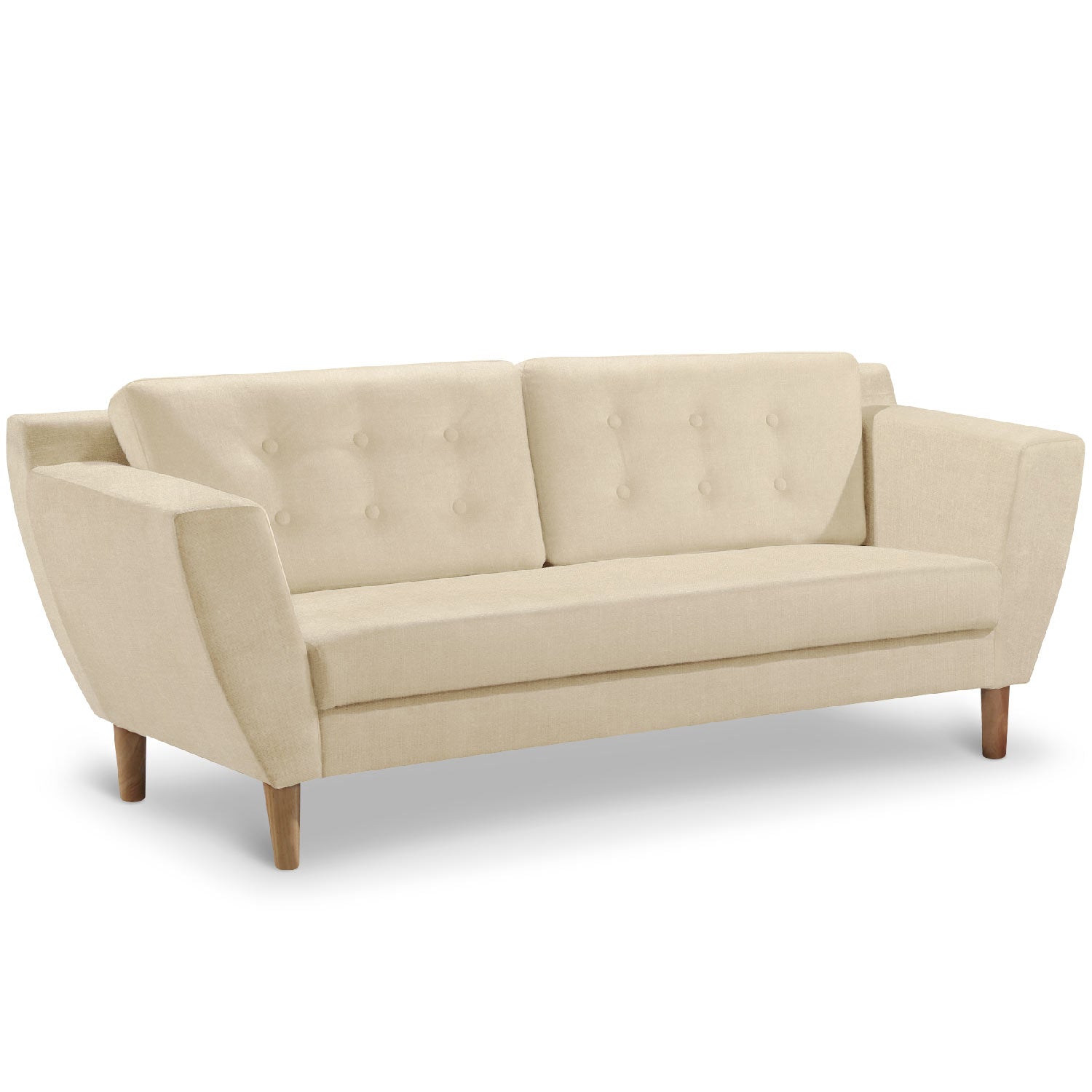 Canapé 3 places Gibus Tissu Beige