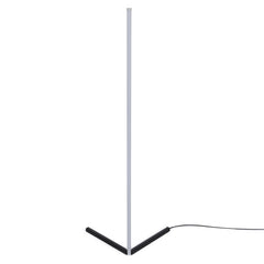 Lampadaire design moderne Bibury H120cm Métal Noir et LED Multicolore