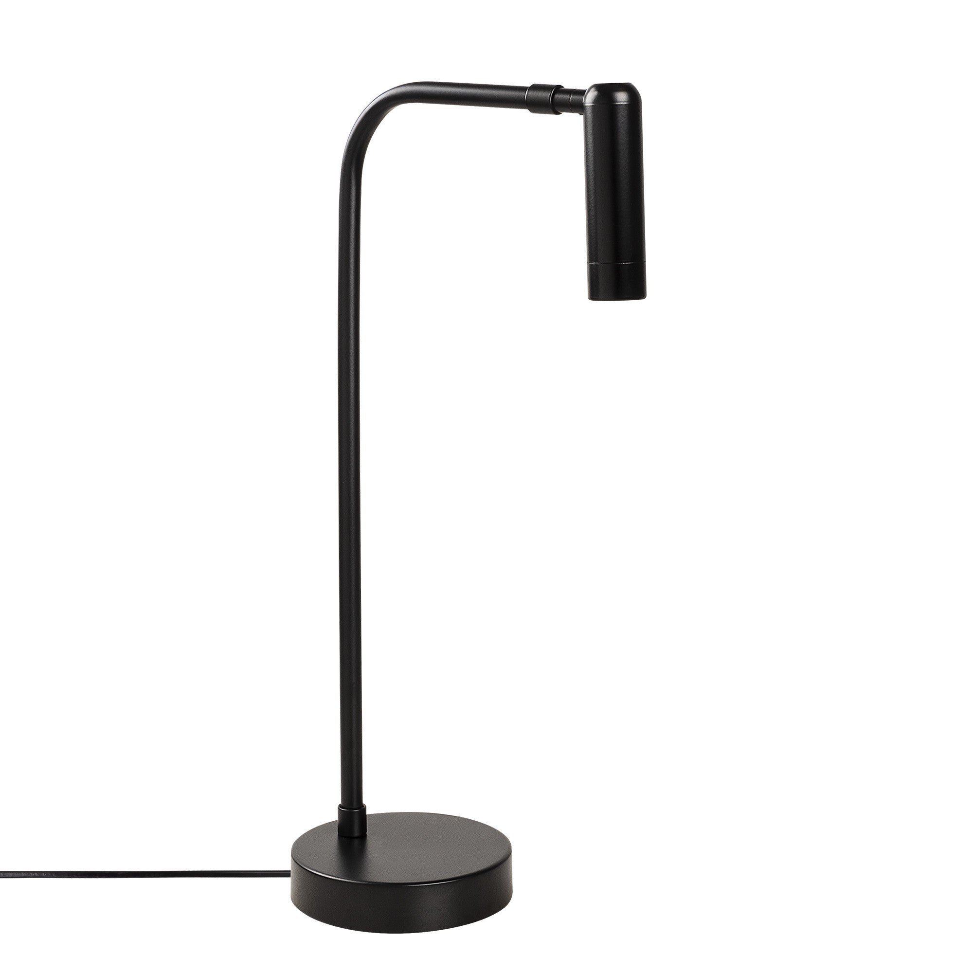 Lampe à poser une torche Faxus 47cm Métal Noir