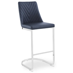 Lot de 2 chaises de bar design Mistigri Simili Noir