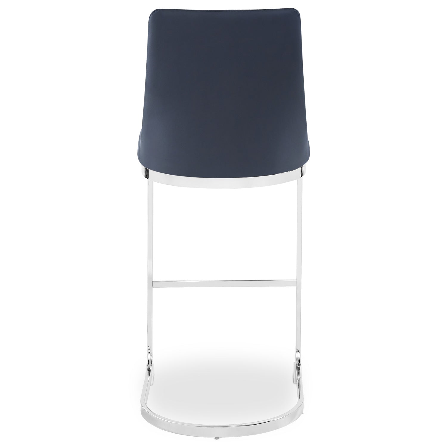 Lot de 2 chaises de bar design Mistigri Simili Noir