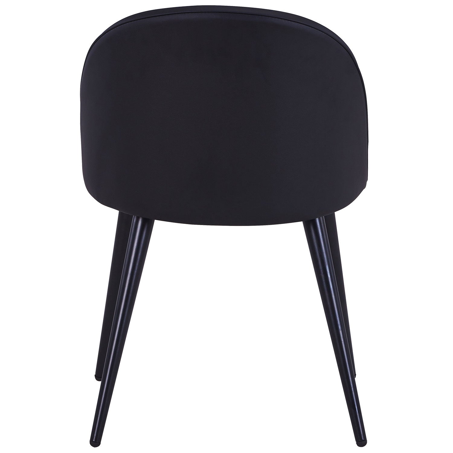 Lot de 4 chaises Maury Simili P.U. Noir