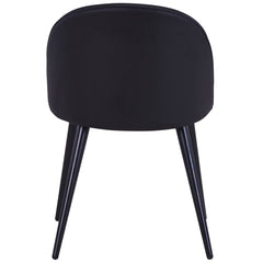 Lot de 2 chaises scandinaves Maury Simili P.U. Noir