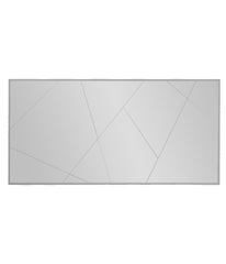 Miroir murale décoratif Kyrget 60x120cm Motif Lignes