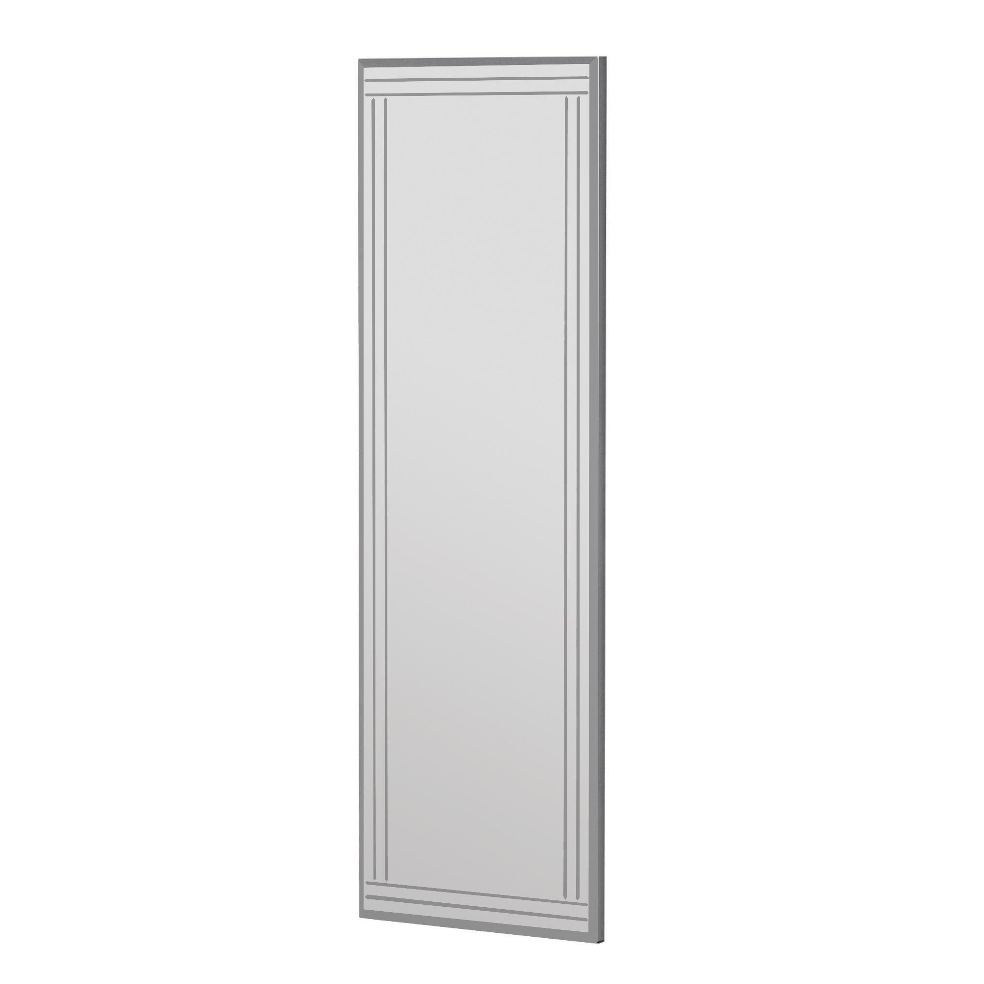 Miroir murale décoratif Sylonia 40x120cm Motif Géométrique