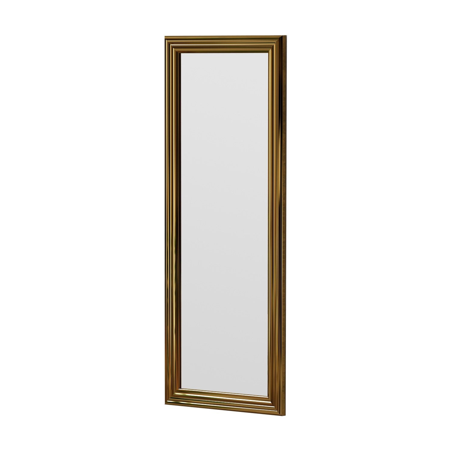 Miroir murale Kafka 40x105cm Bois Or