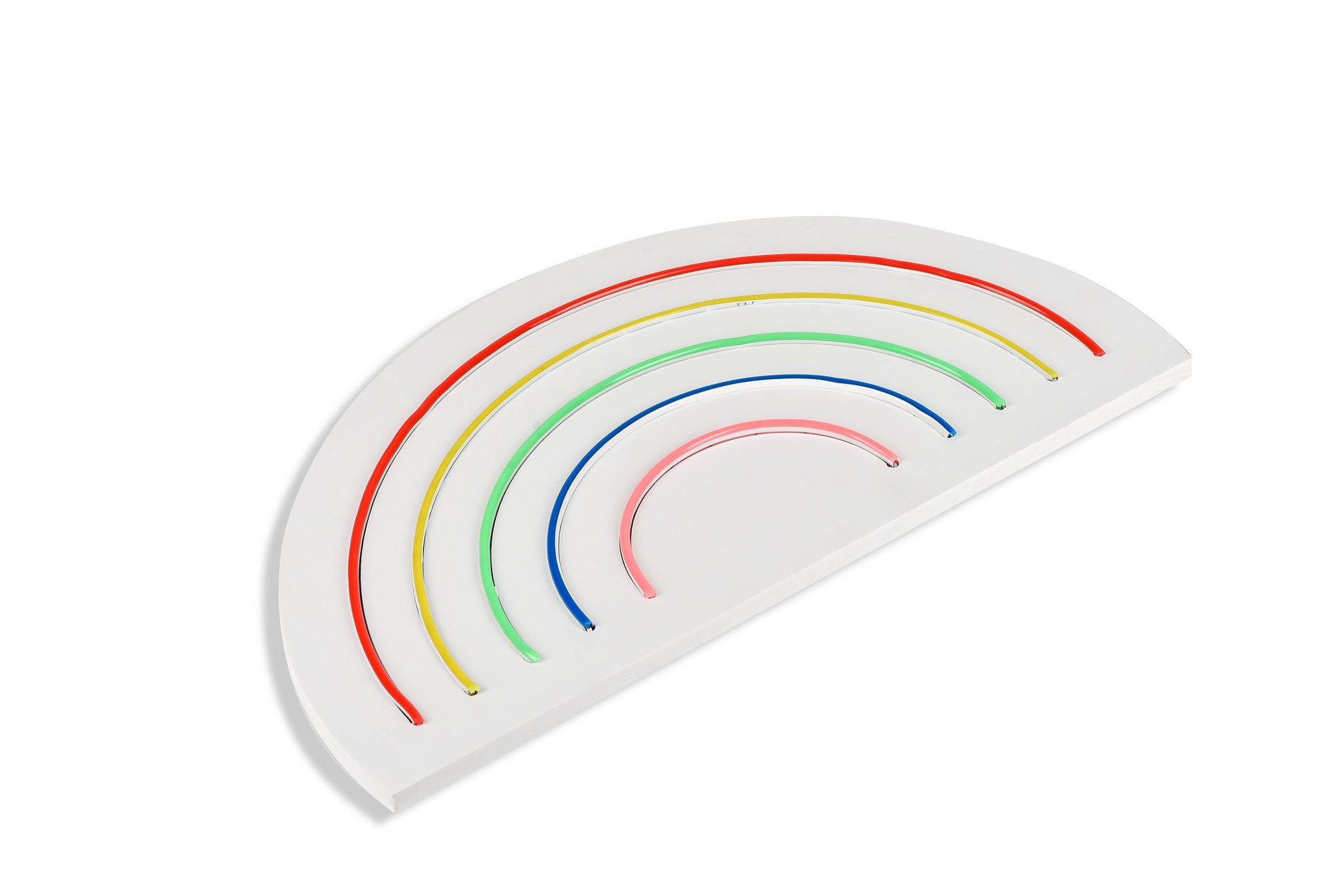 Panneau mural Lucendi L25xH13cm "arc-en-ciel" Néon Multicolore