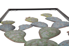 Décoration murale Cactus Cadre Métal Multicolore