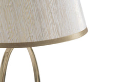 Lampe de table Glam Laiton et Crème