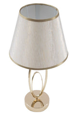 Lampe de table Glam Laiton et Crème