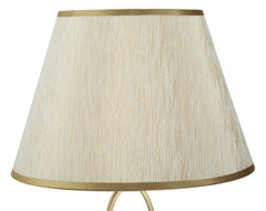 Lampe de table Glam Crème doré