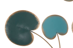 Panneau décoratif arbre en métal argenté