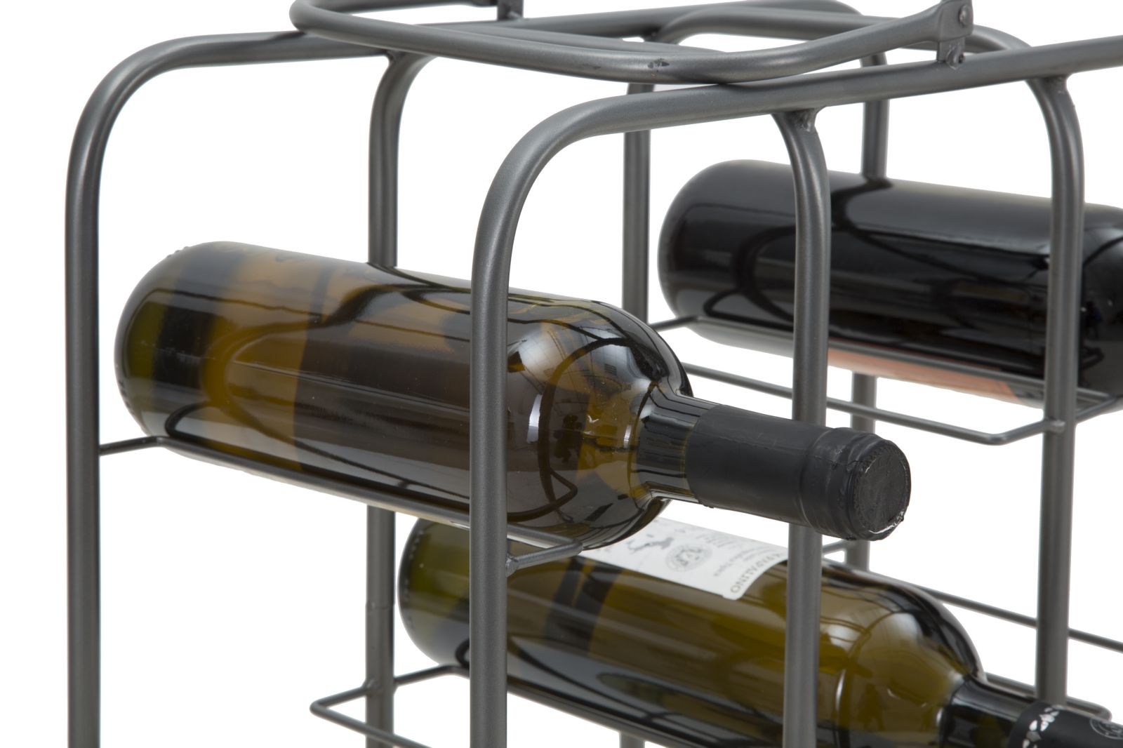 BOTTLE RACK SQUARE (9 bottles) CM 40X23X47,5