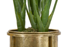 Porte-fleur Coppia métal doré