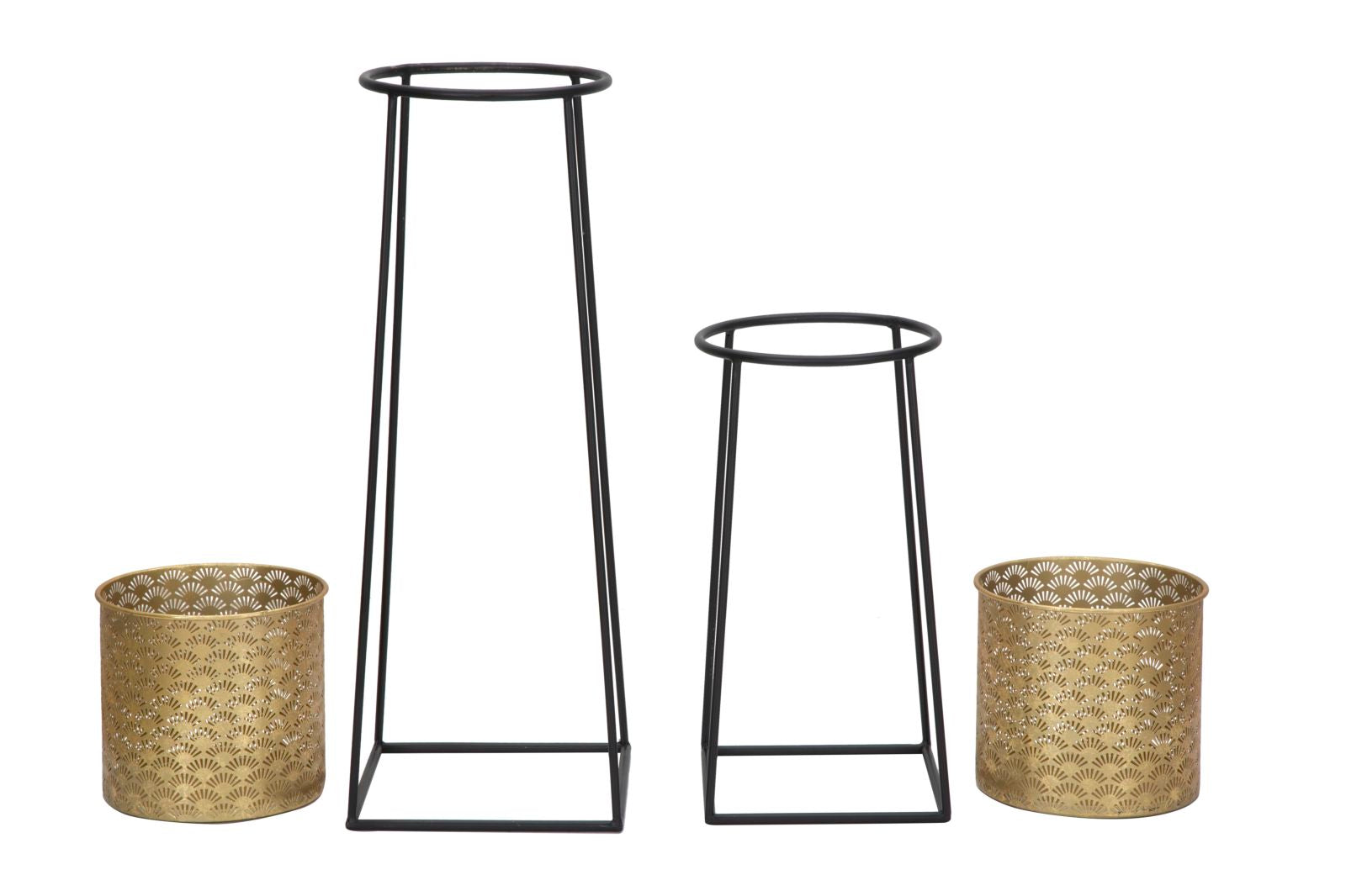 FLOWER HOLDER COUPLE CUP CM Ø 26X70-23X45  