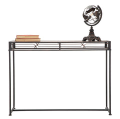 Console métal et bois