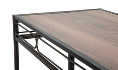 Console métal et bois