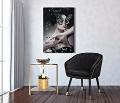 ARMCHAIR PARIS NERA/GOLD CM 62X58X78
