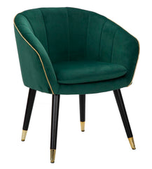 ARMCHAIR PARIS VERDE/GOLD CM 62X58X78