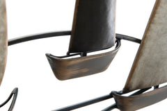 Panneau en fer Régate