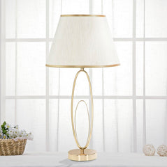 Lampe de table Glam Crème doré