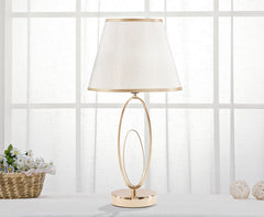 Lampe de table Glam Laiton et Crème