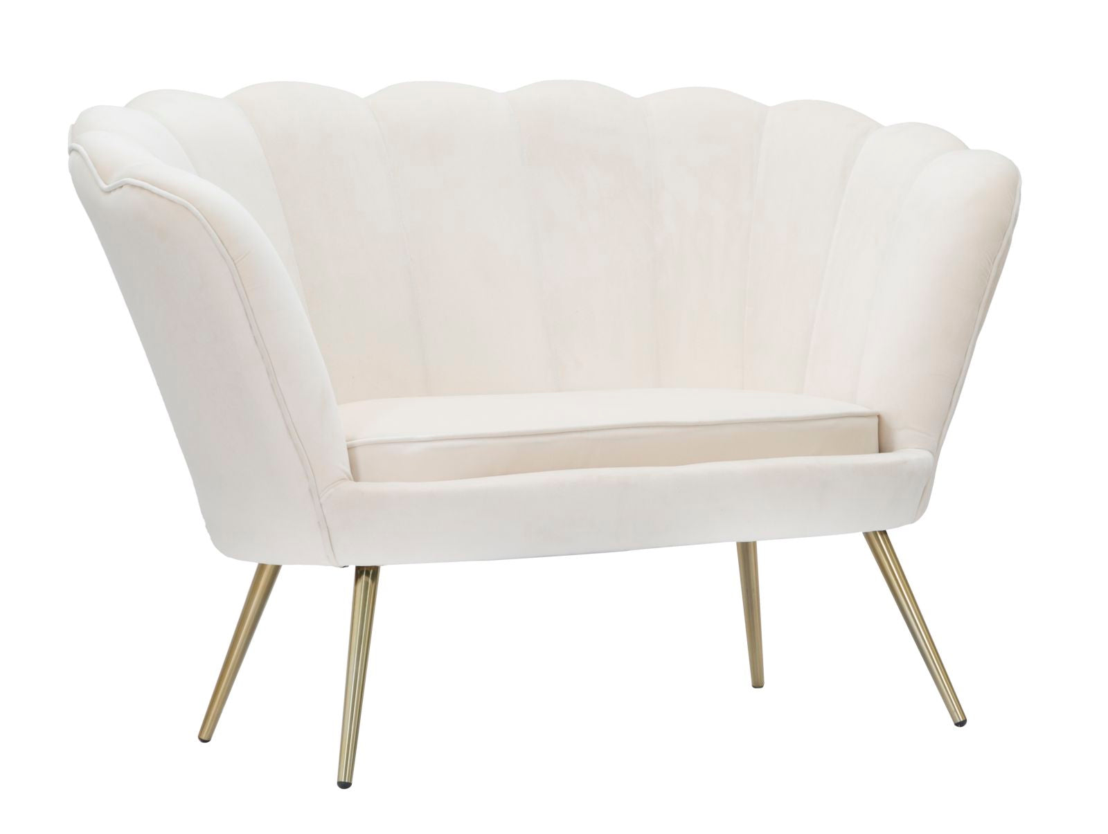 SOFA VIENNA CREMA CM 130X74X84