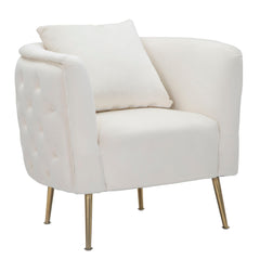 ARMCHAIR BUCAREST CREMA CM 76X74X73