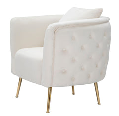 ARMCHAIR BUCAREST CREMA CM 76X74X73