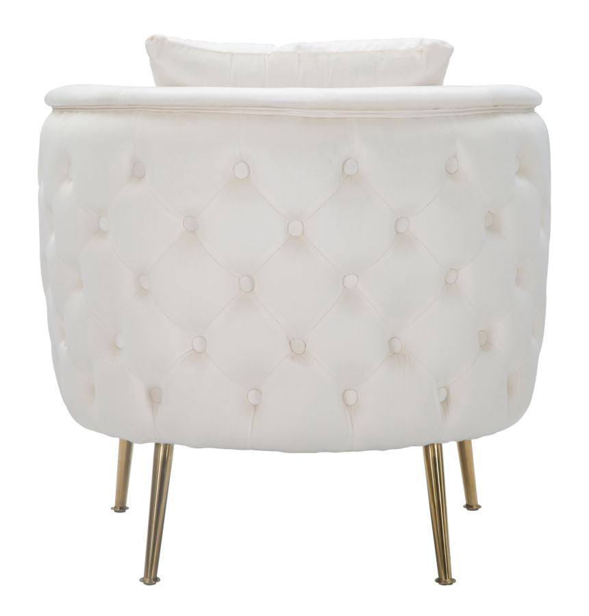 ARMCHAIR BUCAREST CREMA CM 76X74X73