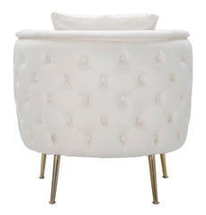 ARMCHAIR BUCAREST CREMA CM 76X74X73