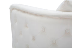 ARMCHAIR BUCAREST CREMA CM 76X74X73