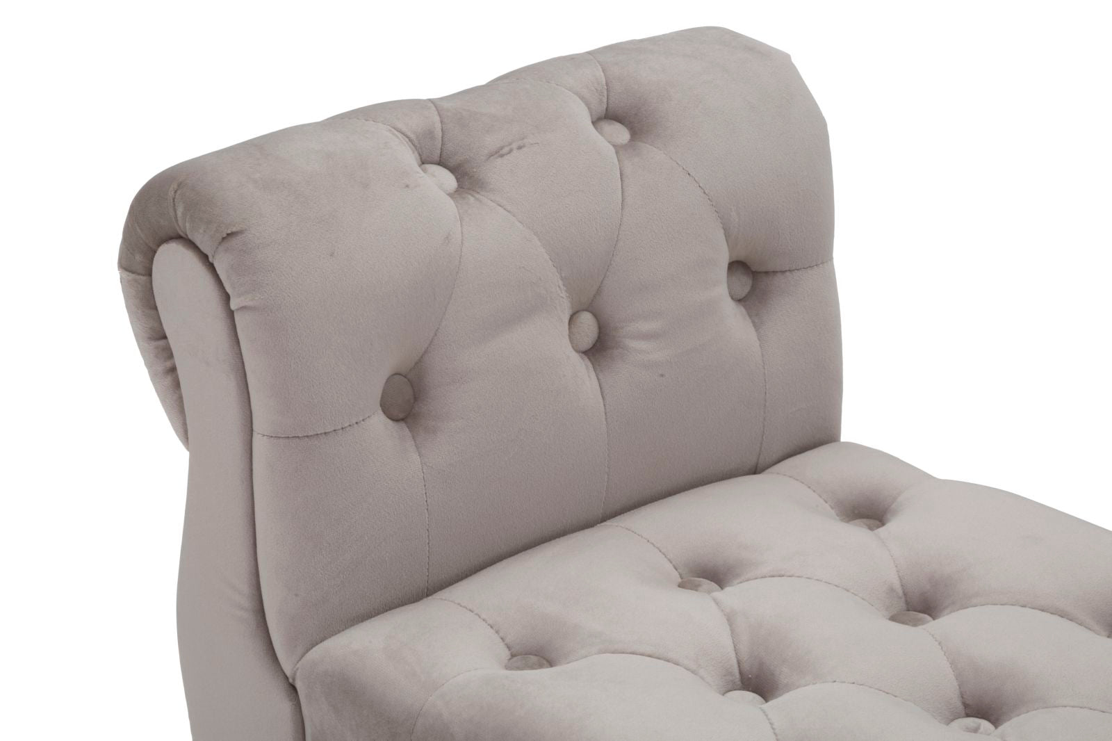 BENCH PARIS GRIGIA/GOLD CM 120X40X60