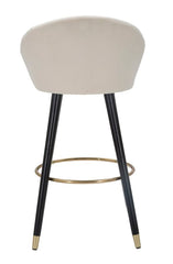 BAR STOOL PRAGUE CREMA CM 55X56X104