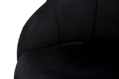 BAR STOOL PRAGUE NERO CM 55X56X104