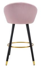 BAR STOOL PRAGUE ROSA CM 55X56X104