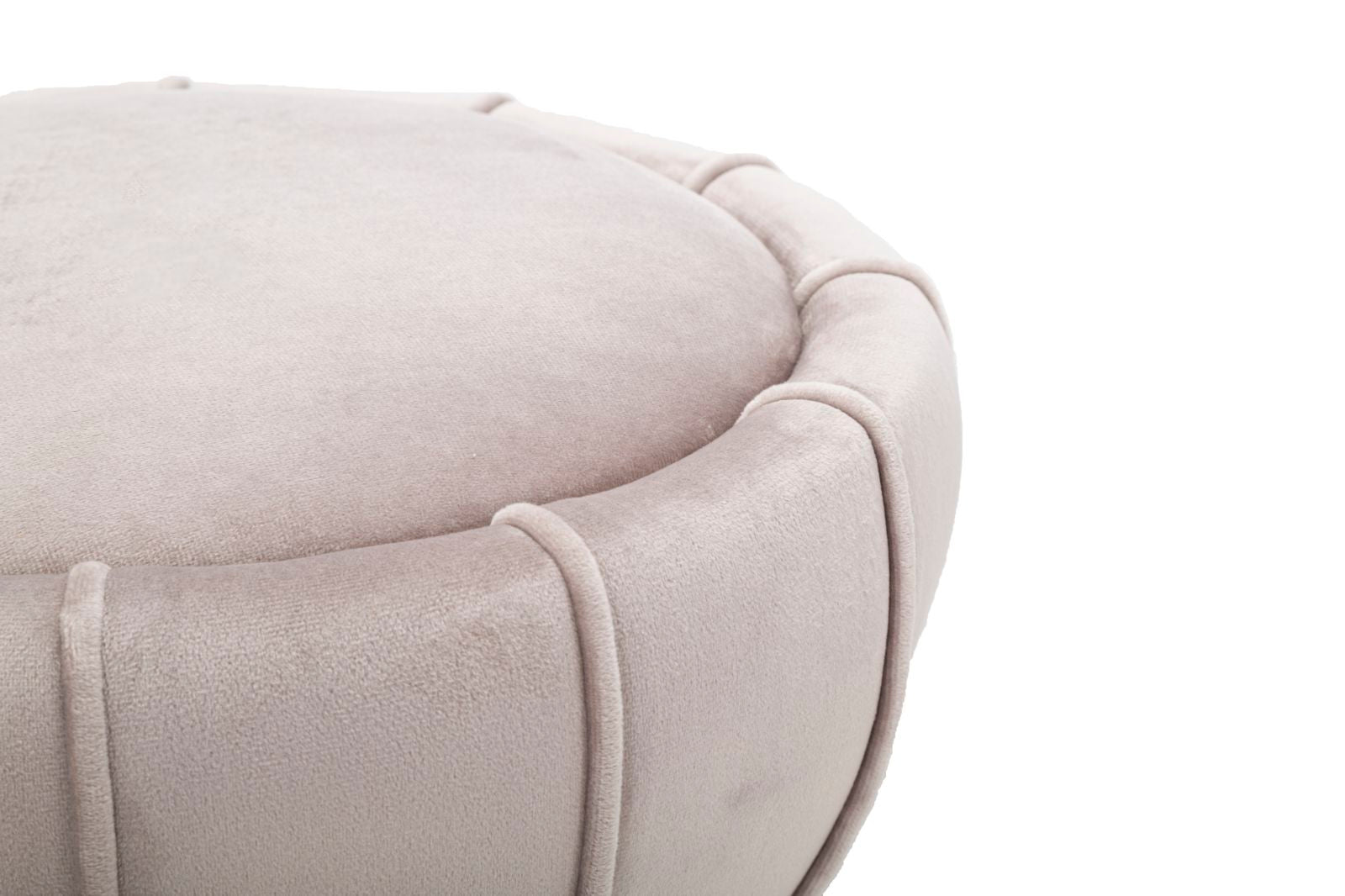 STOOL FLOWER GREY CM Ø 40X44