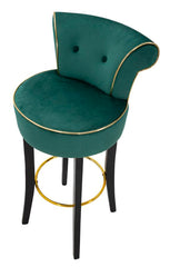 BAR STOOL LUXY CREAM CM 46X48X96