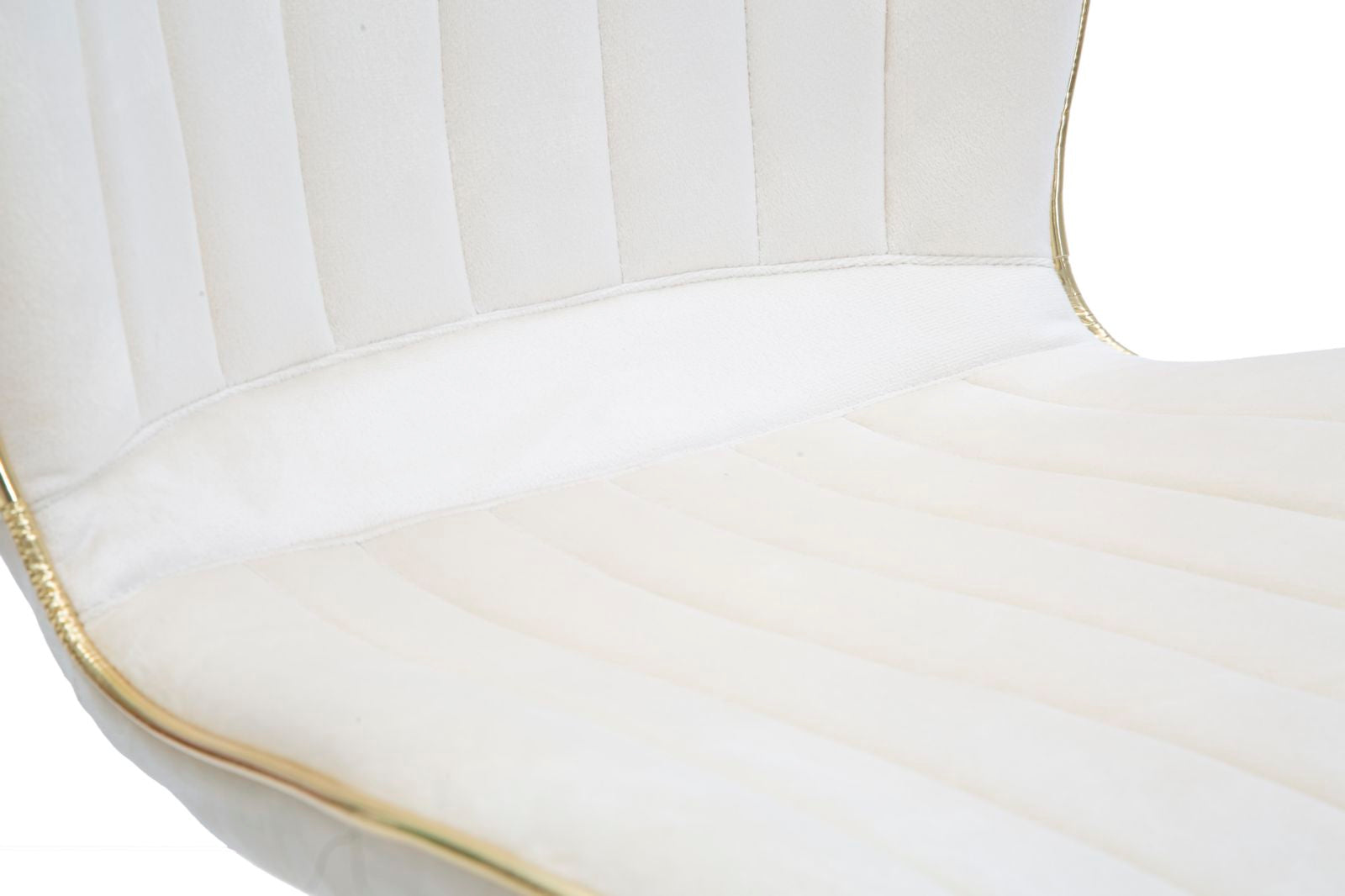 PARIS CHAIR SPACE CREAM/GOLD SET 2 PZ CM 46X58X77