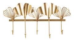 WALL HANGER 5 LEAVES CM 49,5X6X26,3